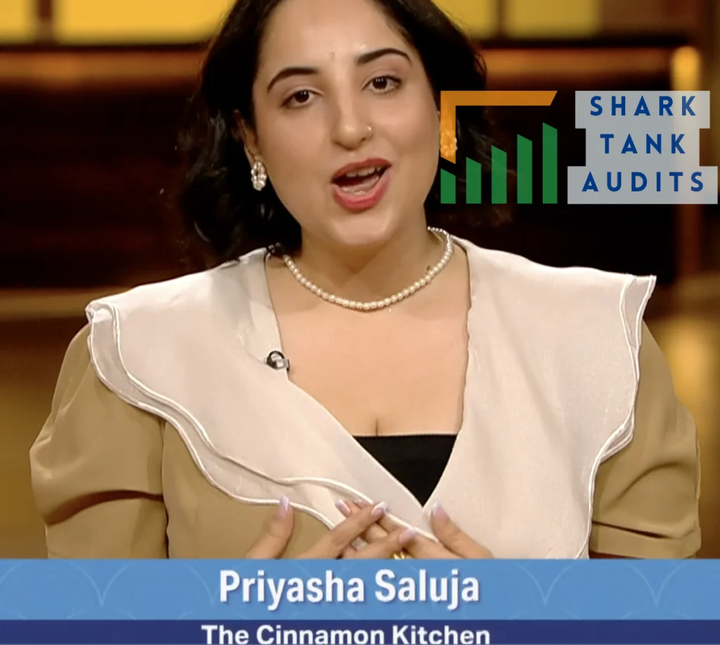The Cinnamon Kitchen Shark Tank India Founder Priyasha Saluja